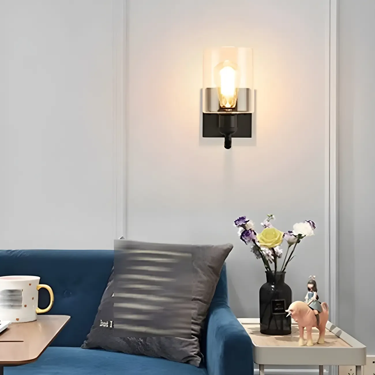 Cylinder Industrial Vanity Light for Bathroom Decor Image - 11