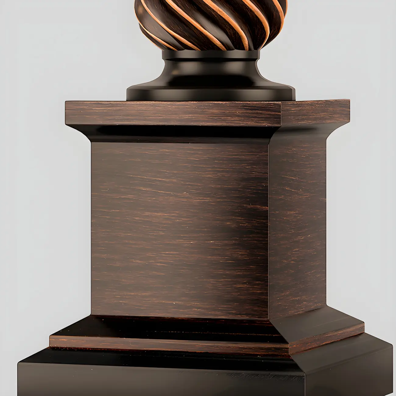 Traditional Brown Resin LED Table Lamp for Bedside Lighting Image - 8 | homeyfad