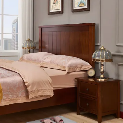 Vintage Luxury Dome Shape Table Lamp Brass and Glass Image - 6