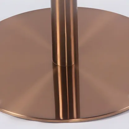 Glossy Metal Bucket Swivel Adjustable Bar Stools Image - 8