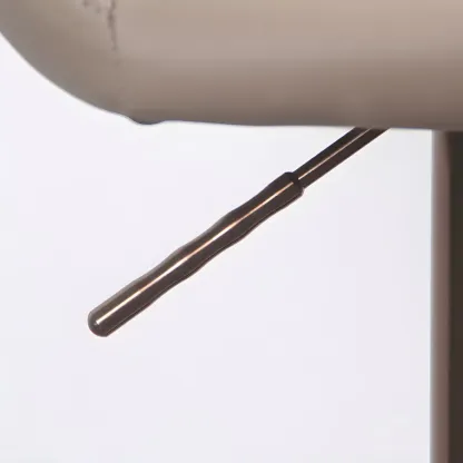 Glossy Metal Bucket Swivel Adjustable Bar Stools Image - 9