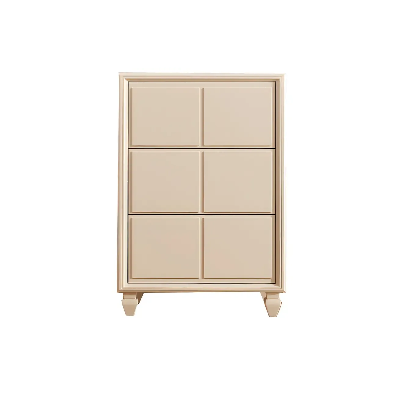 Modern White Wooden Dressers & Chests with Drawers Image - 2