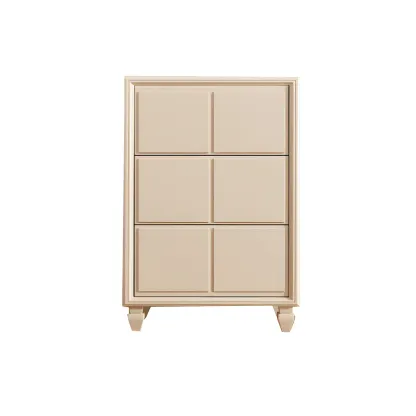 Modern White Wooden Dressers & Chests with Drawers Image - 2