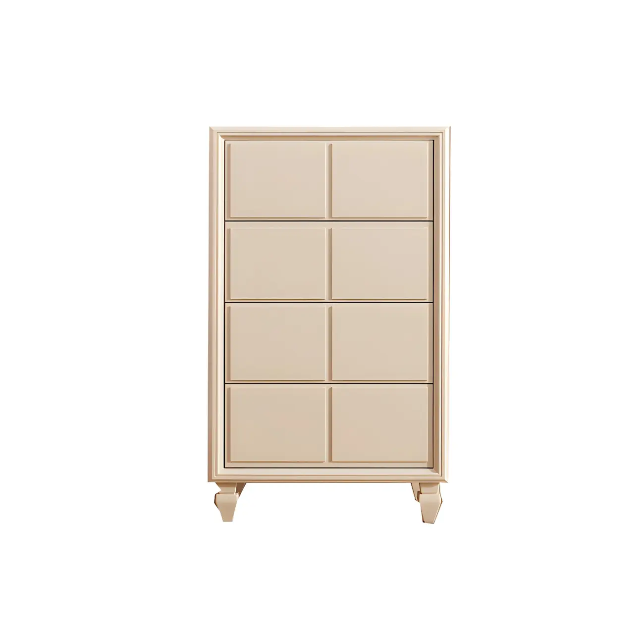 Modern White Wooden Dressers & Chests with Drawers Image - 3 | homeyfad