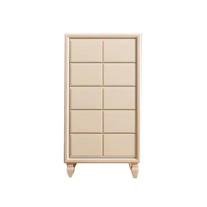 Modern White Wooden Dressers & Chests with Drawers Image - 5