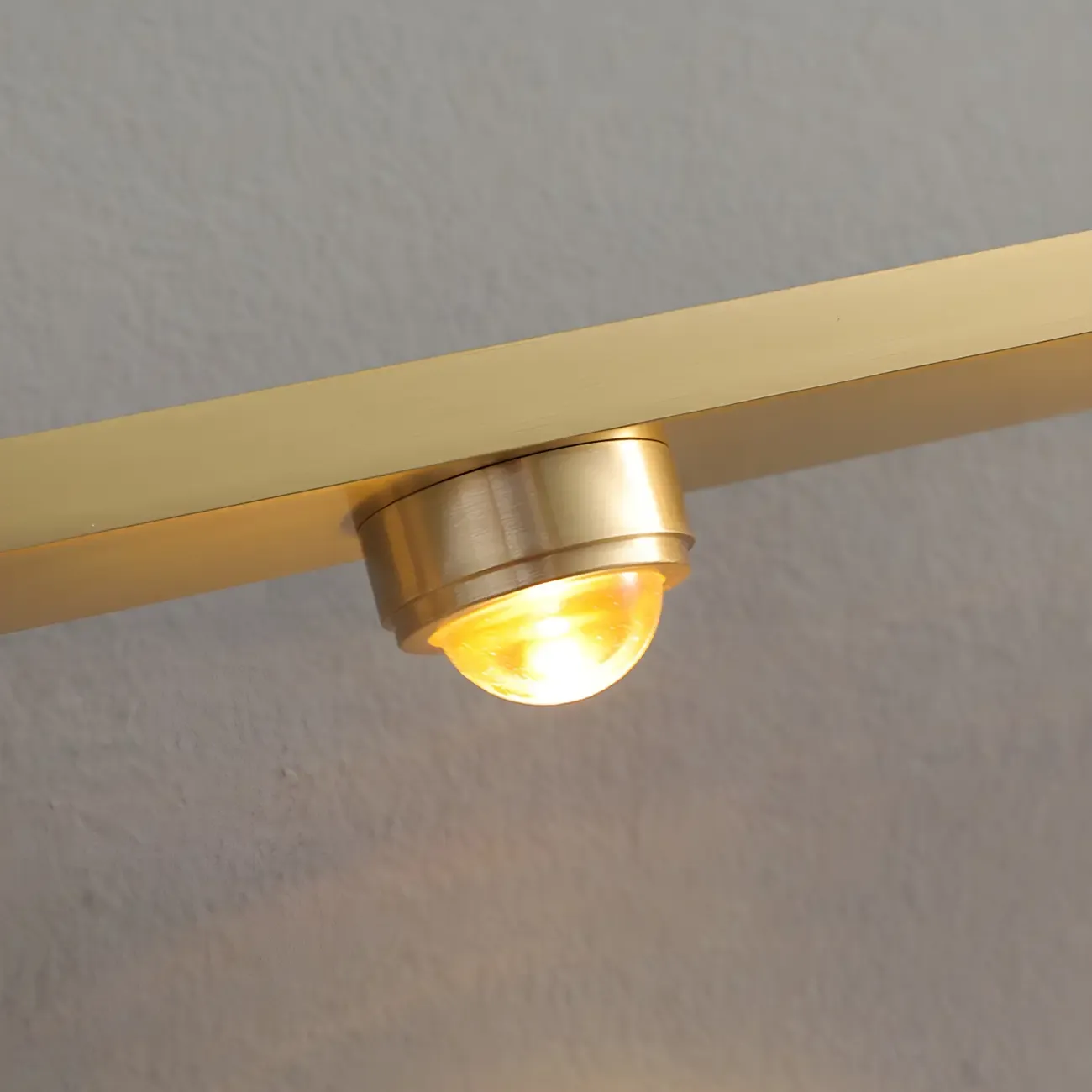 Modern Solid Brass Vanity Light with Metal Shade for Bathroom Image - 16