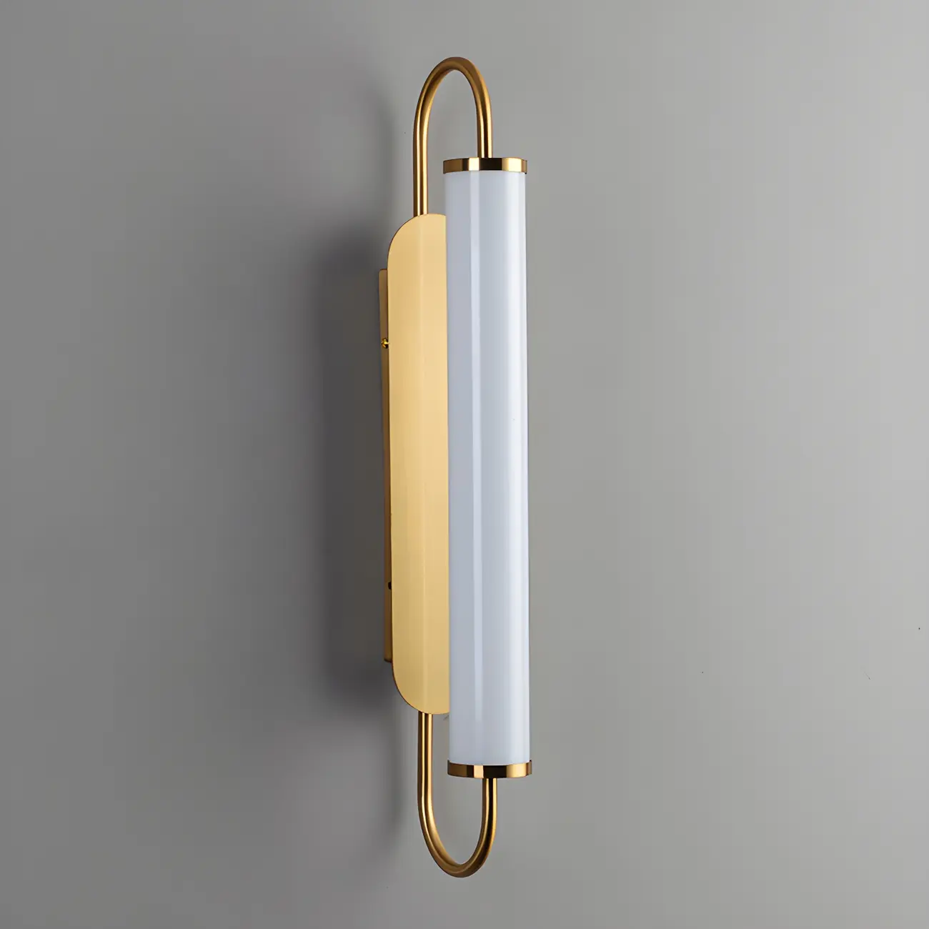 Modern Gold LED Tube Vanity Light for Bathroom Image - 10 | homeyfad