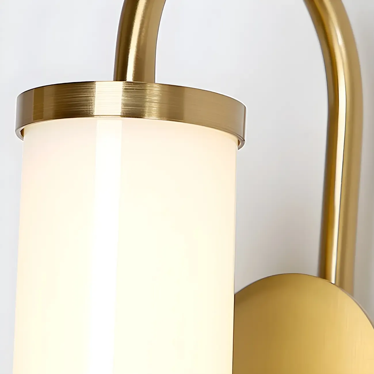Modern Gold LED Tube Vanity Light for Bathroom Image - 12