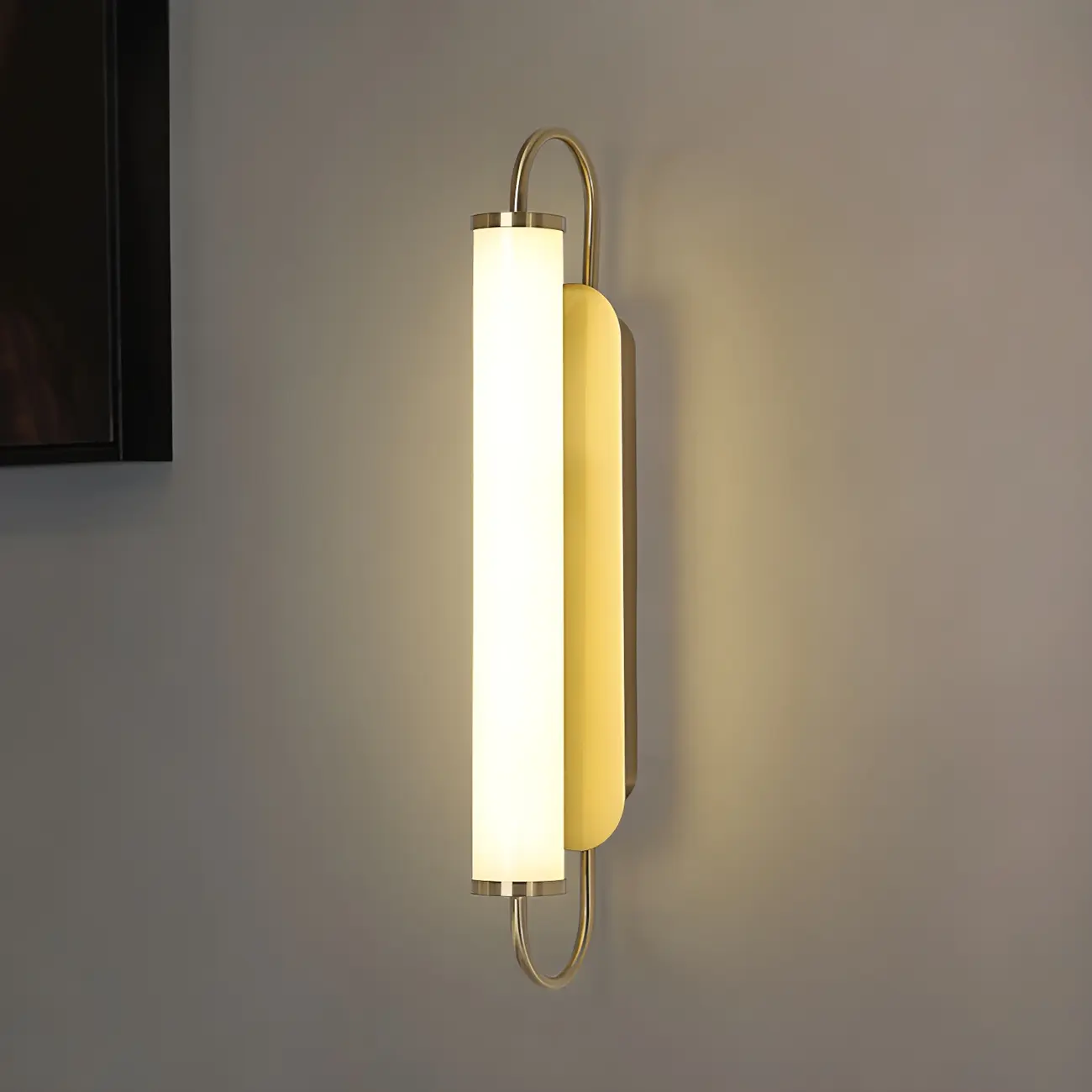 Modern Gold LED Tube Vanity Light for Bathroom Image - 14 | homeyfad