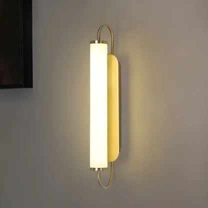 Modern Gold LED Tube Vanity Light for Bathroom Image - 14