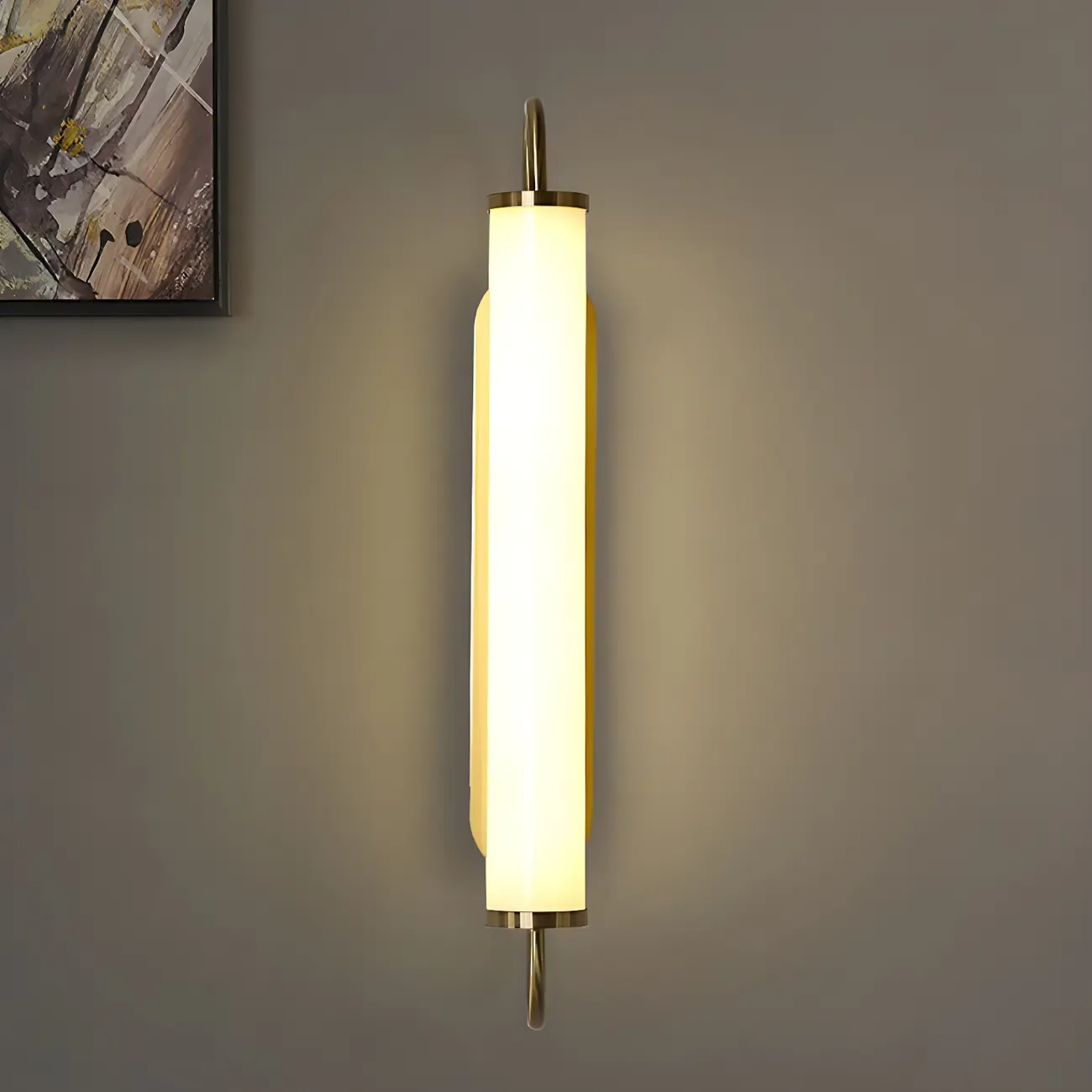 Modern Gold LED Tube Vanity Light for Bathroom Image - 15