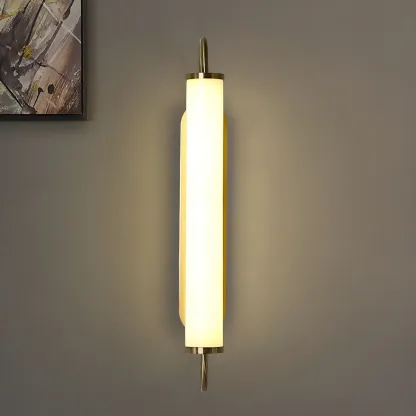 Modern Gold LED Tube Vanity Light for Bathroom Image - 15