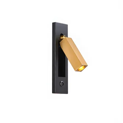 Minimalist Gold Wall Light Modern Sconce for Bedroom Image - 16