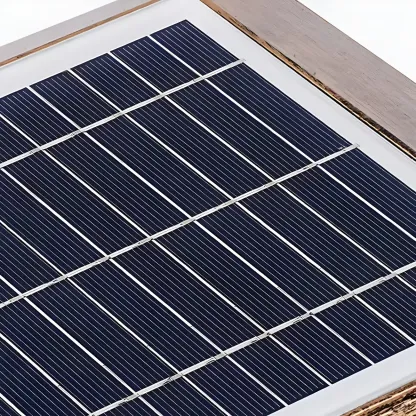 Outdoor Bronze Metal Solar Square LED Post Light Image - 10