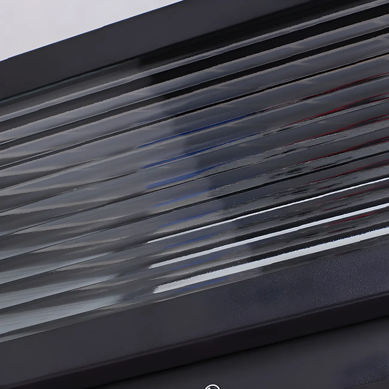 Rectangular Metal Outdoor Solar Post Light in Color-Changing Image - 14 | homeyfad