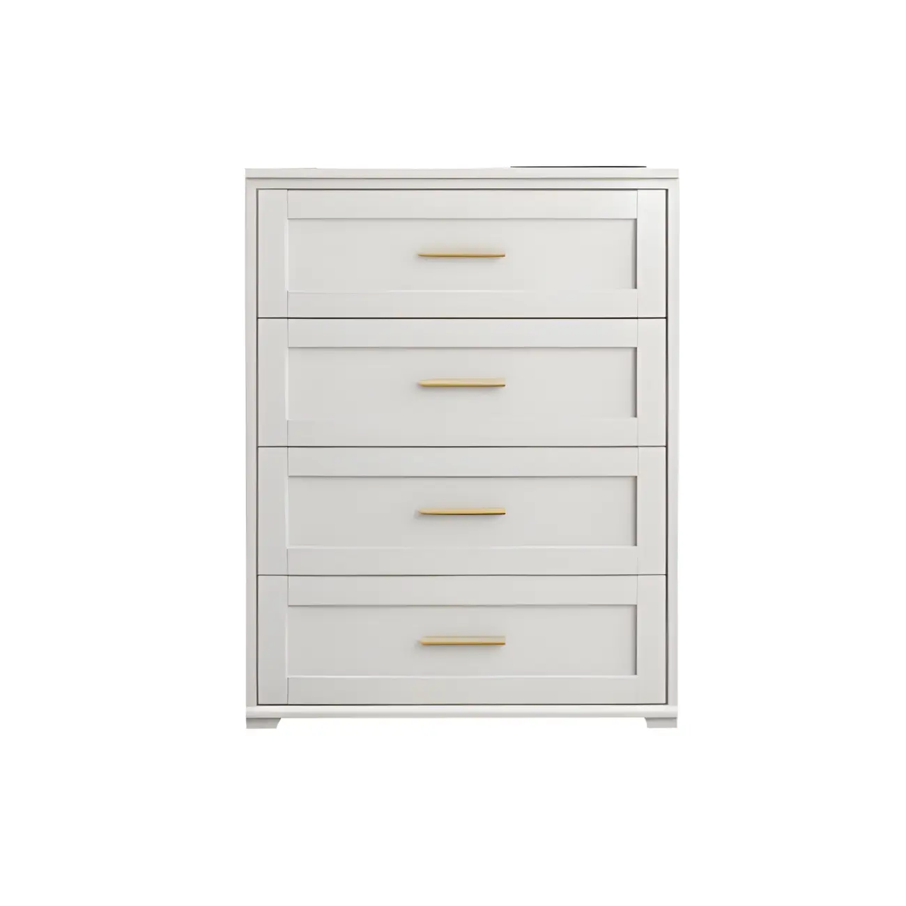 Glam White Wooden Dressers & Chests with Drawers for Bedroom Image - 3 | homeyfad