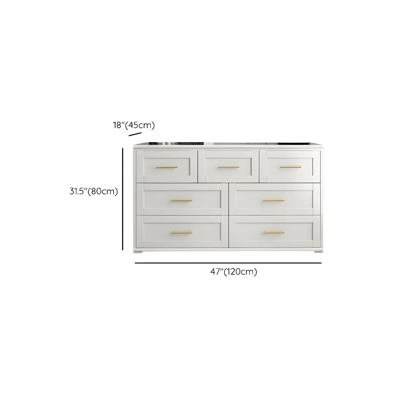 Glam White Wooden Dressers & Chests with Drawers for Bedroom Image - 27 | homeyfad