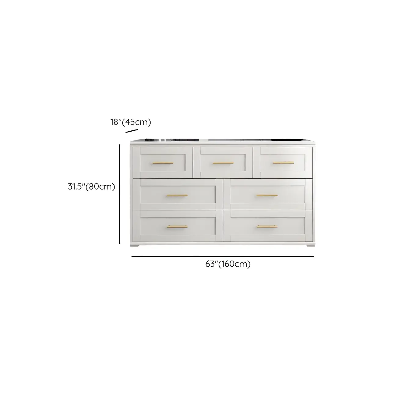 Glam White Wooden Dressers & Chests with Drawers for Bedroom Image - 29 | homeyfad