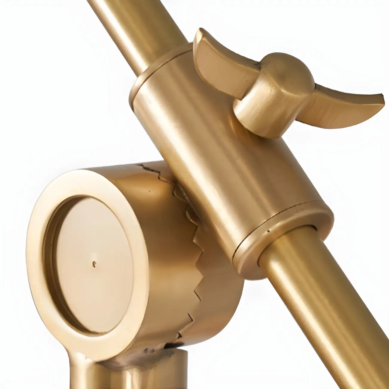 Gold Adjustable Modern Floor Lamp for Living Room Image - 8 | homeyfad