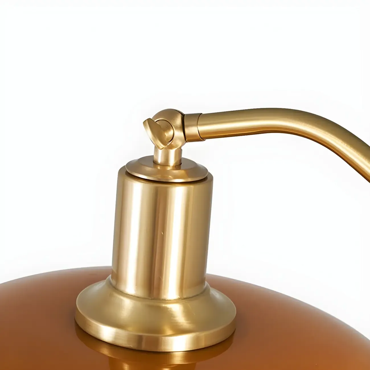 Gold Adjustable Modern Floor Lamp for Living Room Image - 9