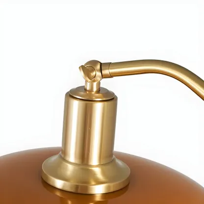 Gold Adjustable Modern Floor Lamp for Living Room Image - 9