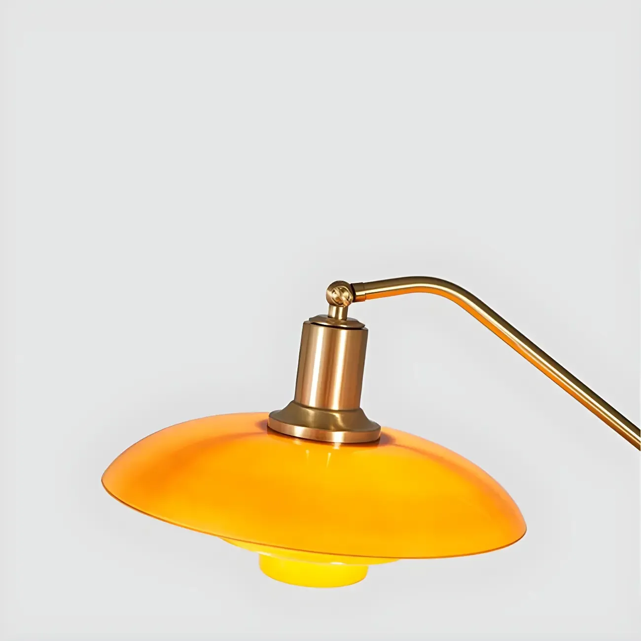 Gold Adjustable Modern Floor Lamp for Living Room Image - 10