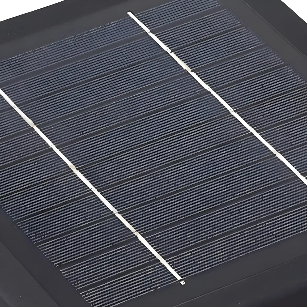 Modern Solar Black Metal Post Cap Light Image - 8