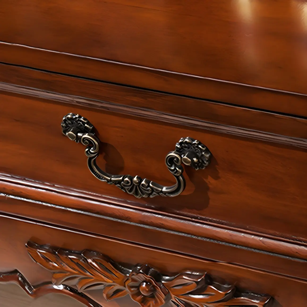 Classic Brown/White Wooden Bookcase with Drawer Image - 13 | homeyfad