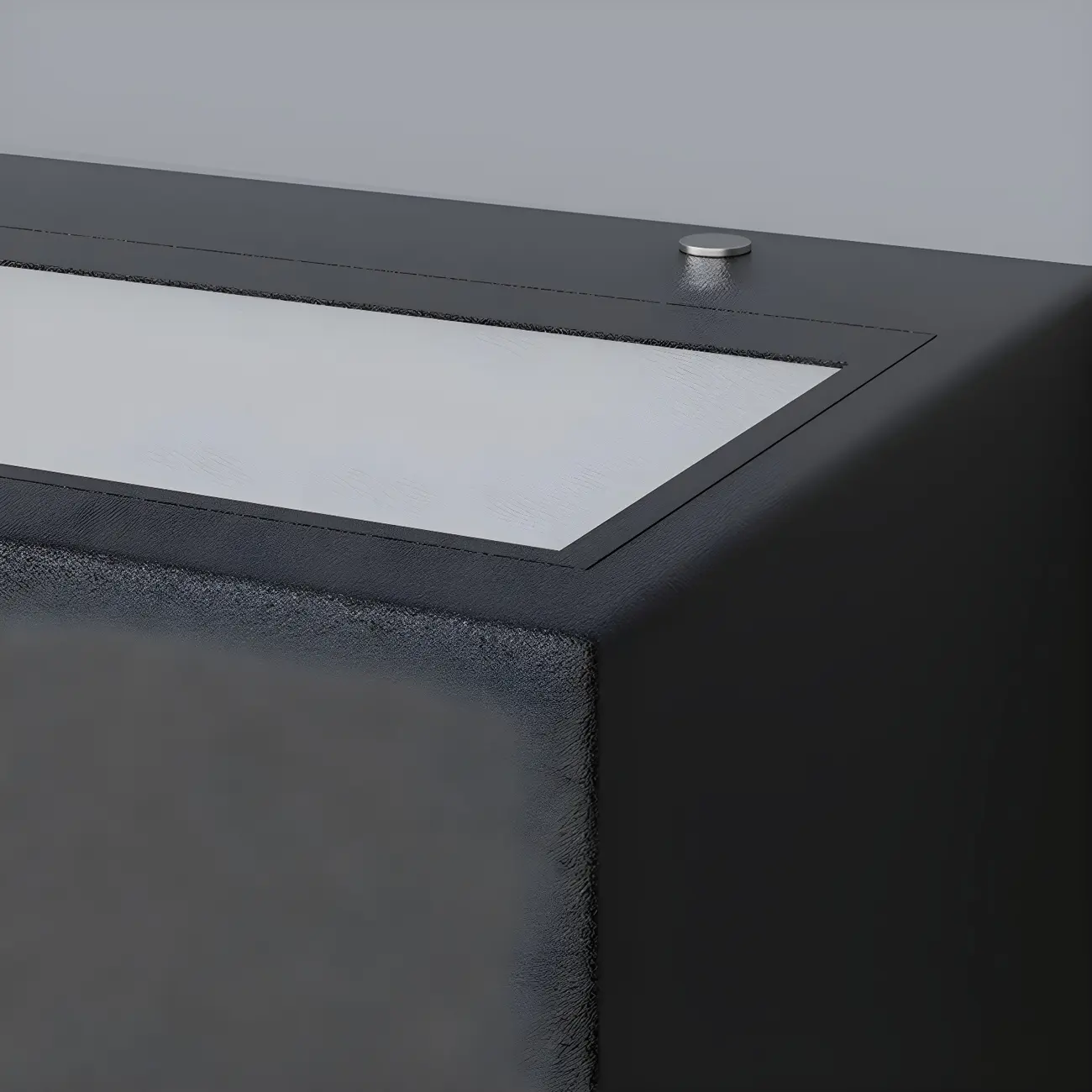 Modern Metal Black Rectangle Outdoor Wall Light | homeyfad