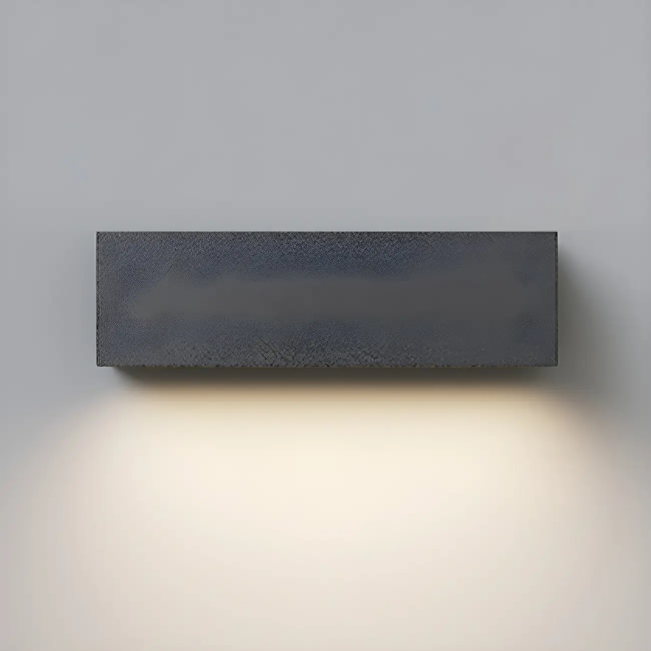 Modern Metal Black Rectangle Outdoor Wall Light | homeyfad