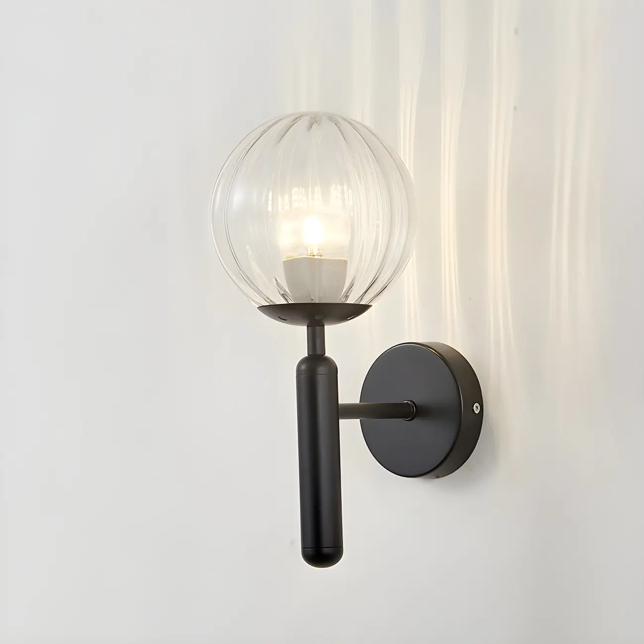 Globe Minimalist Wall Lamp Perfect for Washroom Image - 4 | homeyfad