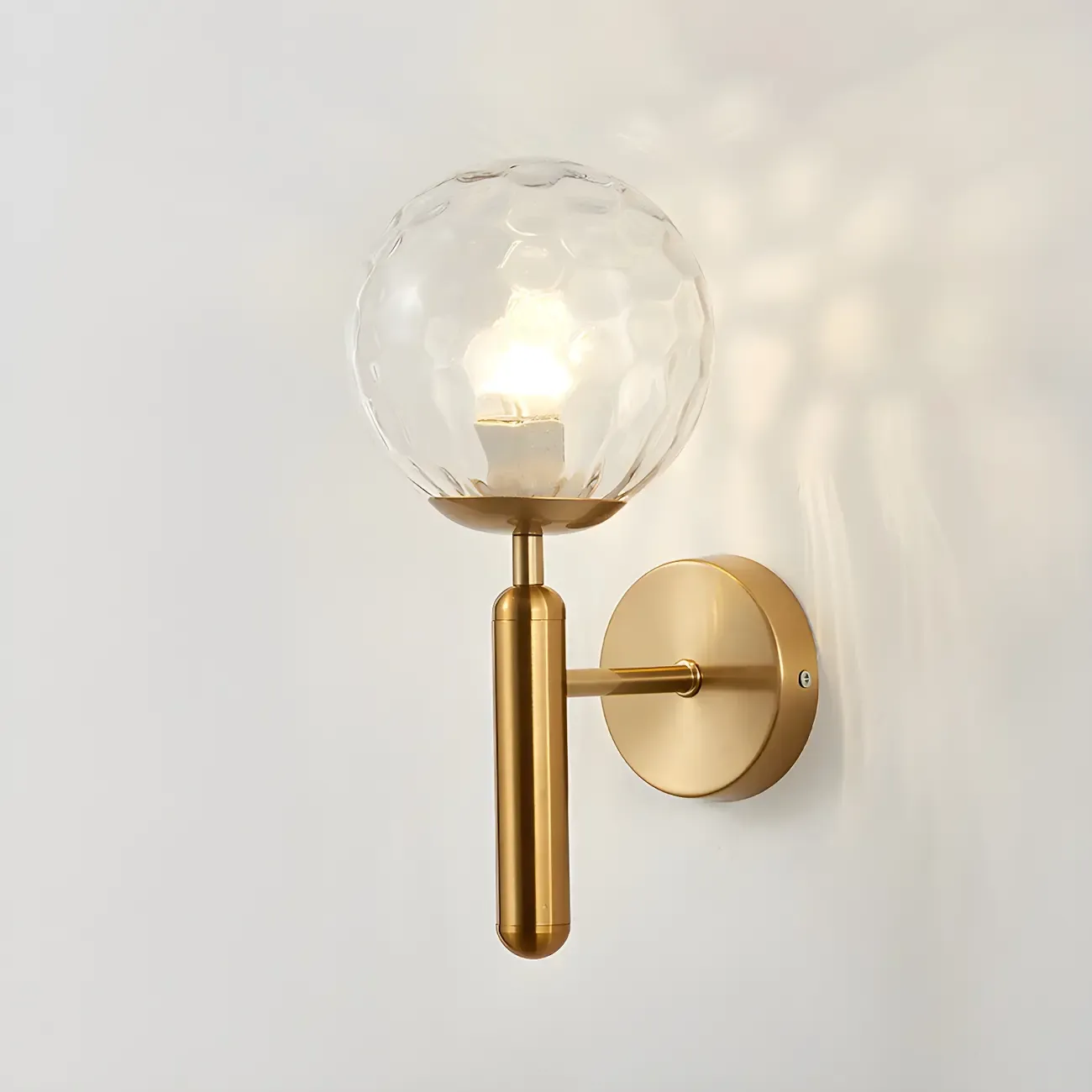 Globe Minimalist Wall Lamp Perfect for Washroom Image - 6