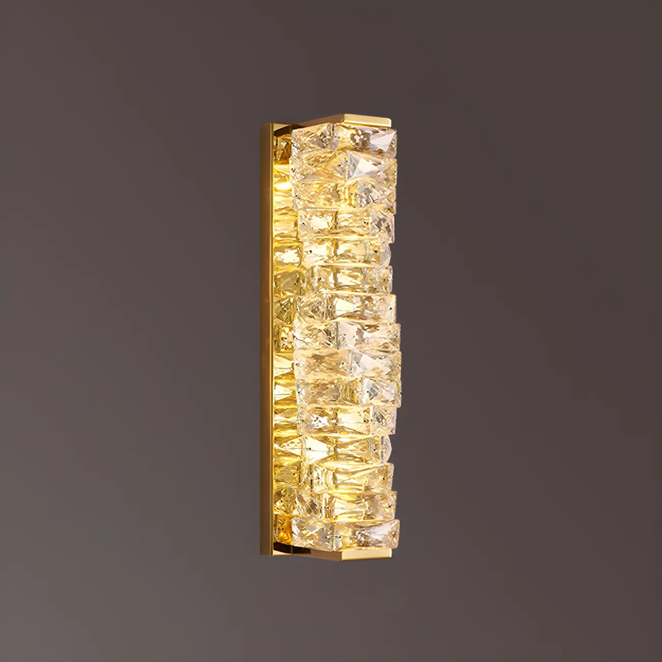 Glamorous Crystal Vanity Light Dimmable LED for Bathroom Wall | homeyfad