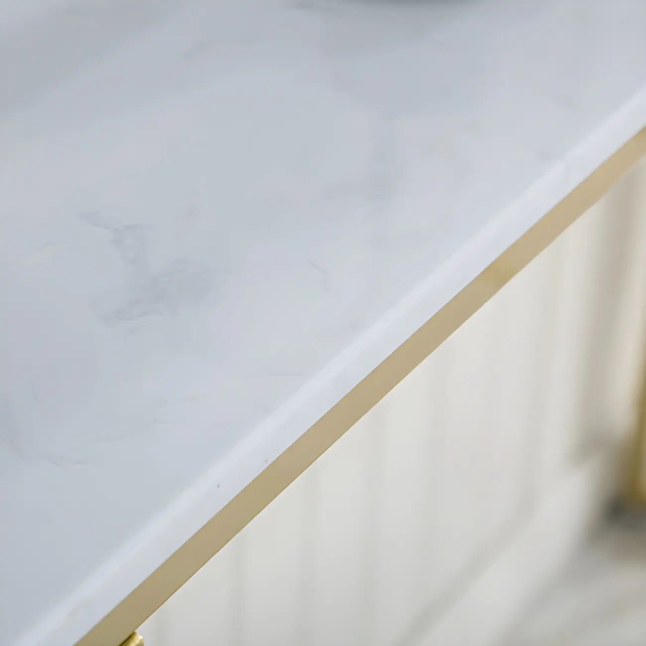 Modern White Bar Height Table Spacious Storage for Dining Image - 8 | homeyfad