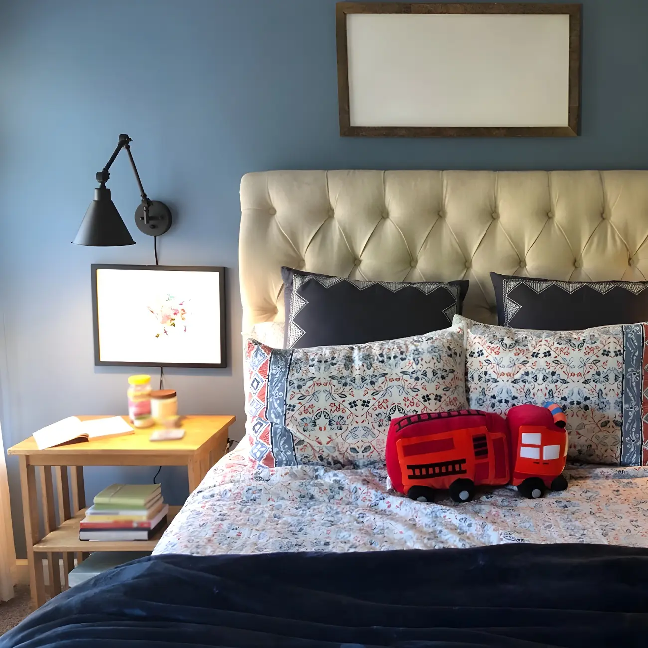 Vintage Metal Black Swing Arm Cone Shade Wall Light Image - 3 | homeyfad