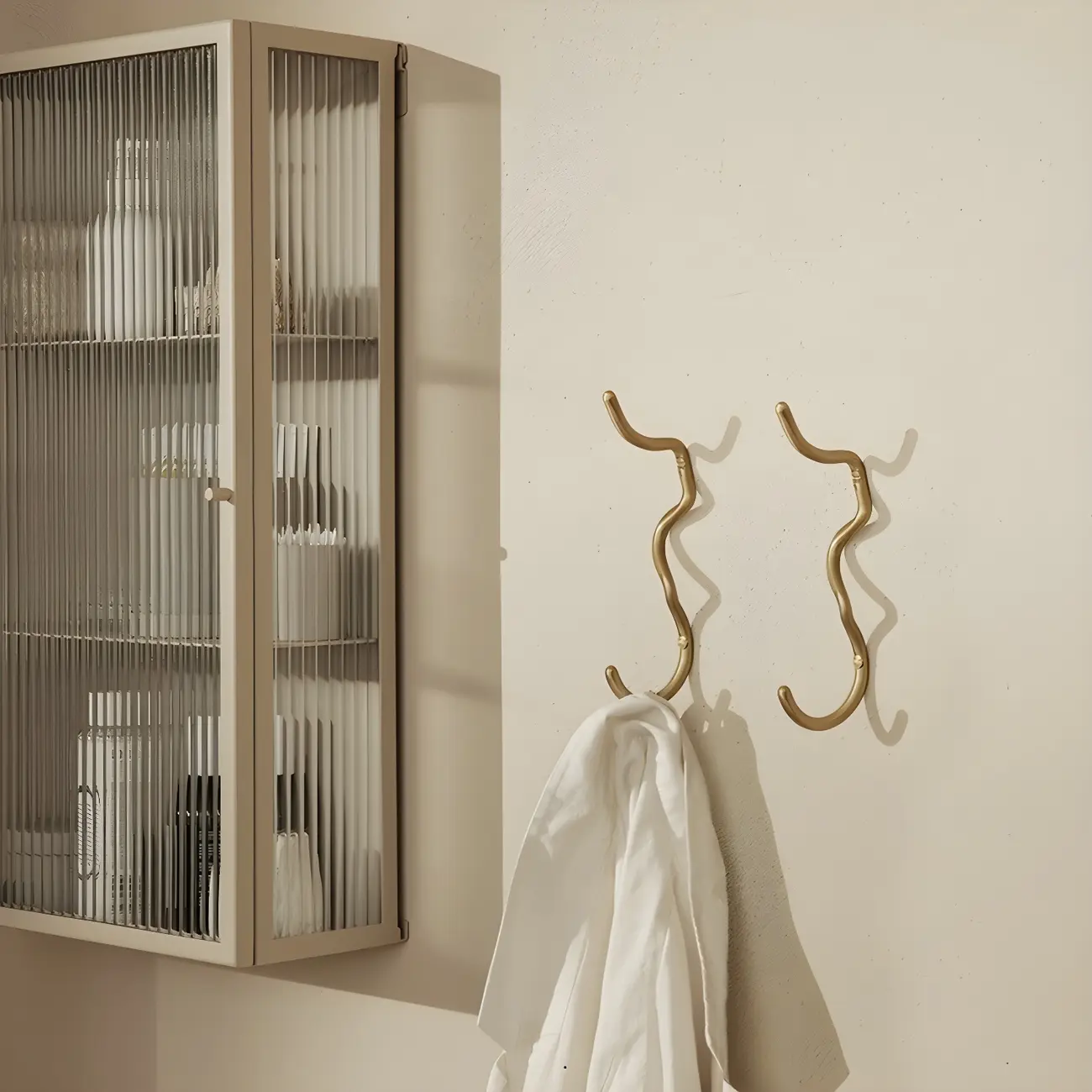 Modern Metal Black Wall-Mounted China Cabinet Image - 12 | homeyfad