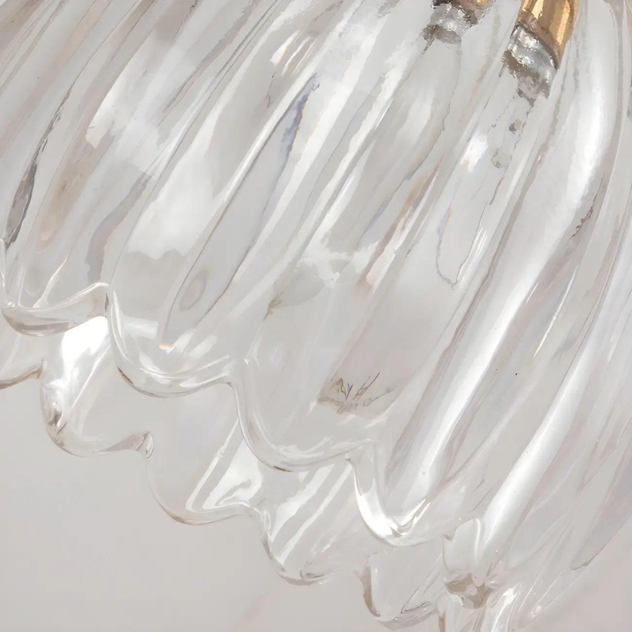 Modern Glass Gold Suspended Wall Vanity Light for Bathroom