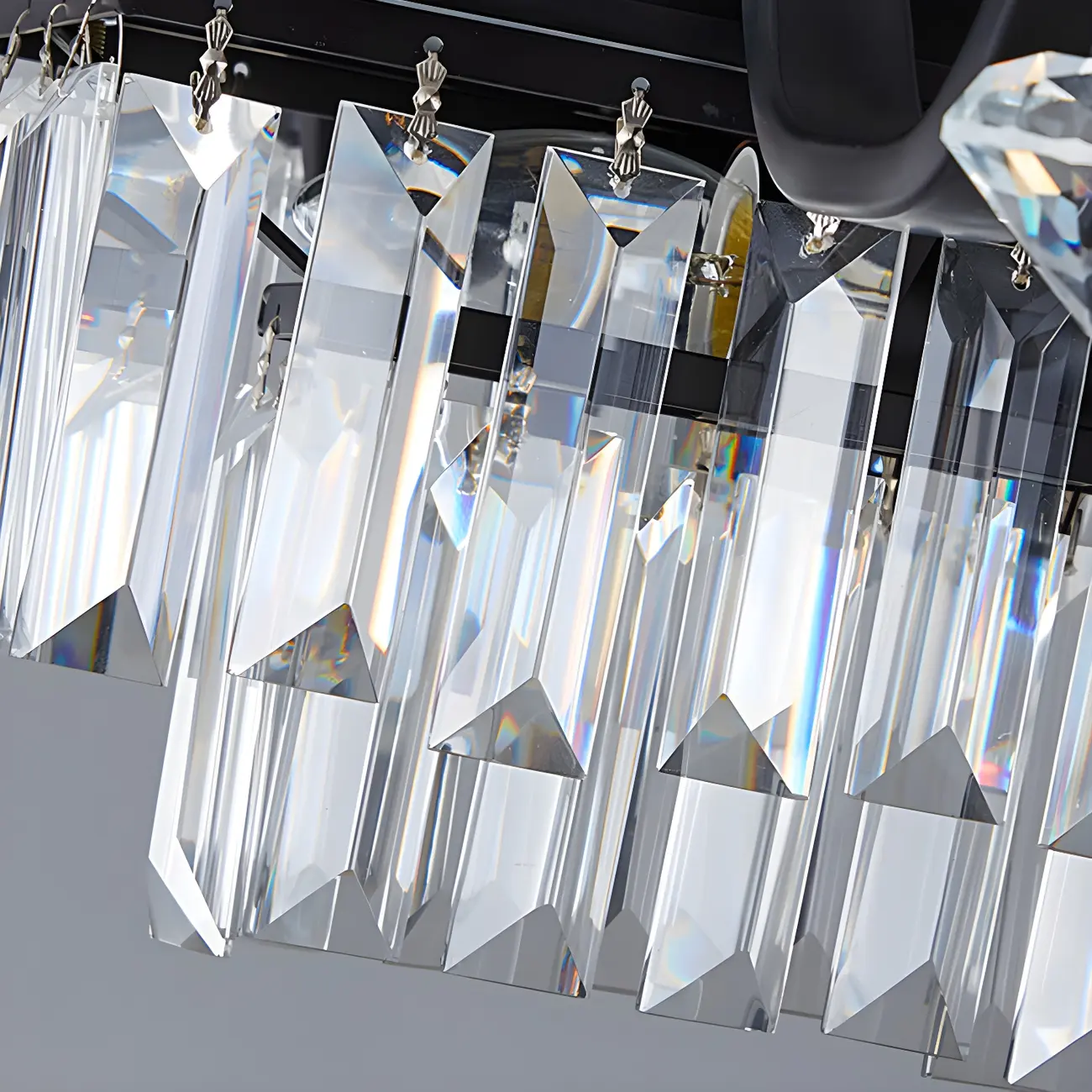 Nordic Crystal Cylinder Chandelier for Dining Room Image - 9 | homeyfad