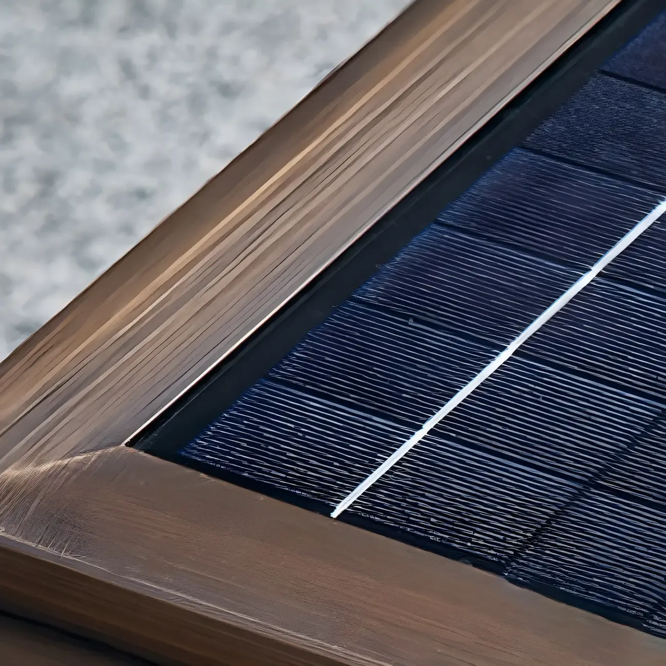 Solar Exquisite Glass Shade Bronze Post Cap Light Image - 7