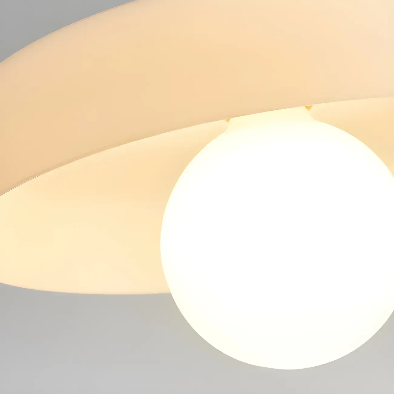 Modern Hanging Light Fixture Colorful Glass Shade Pendant Light Image - 17