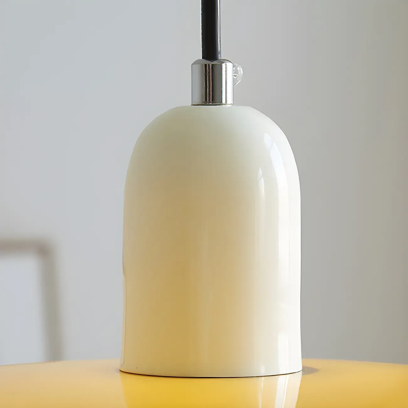 Modern Hanging Light Fixture Colorful Glass Shade Pendant Light Image - 20