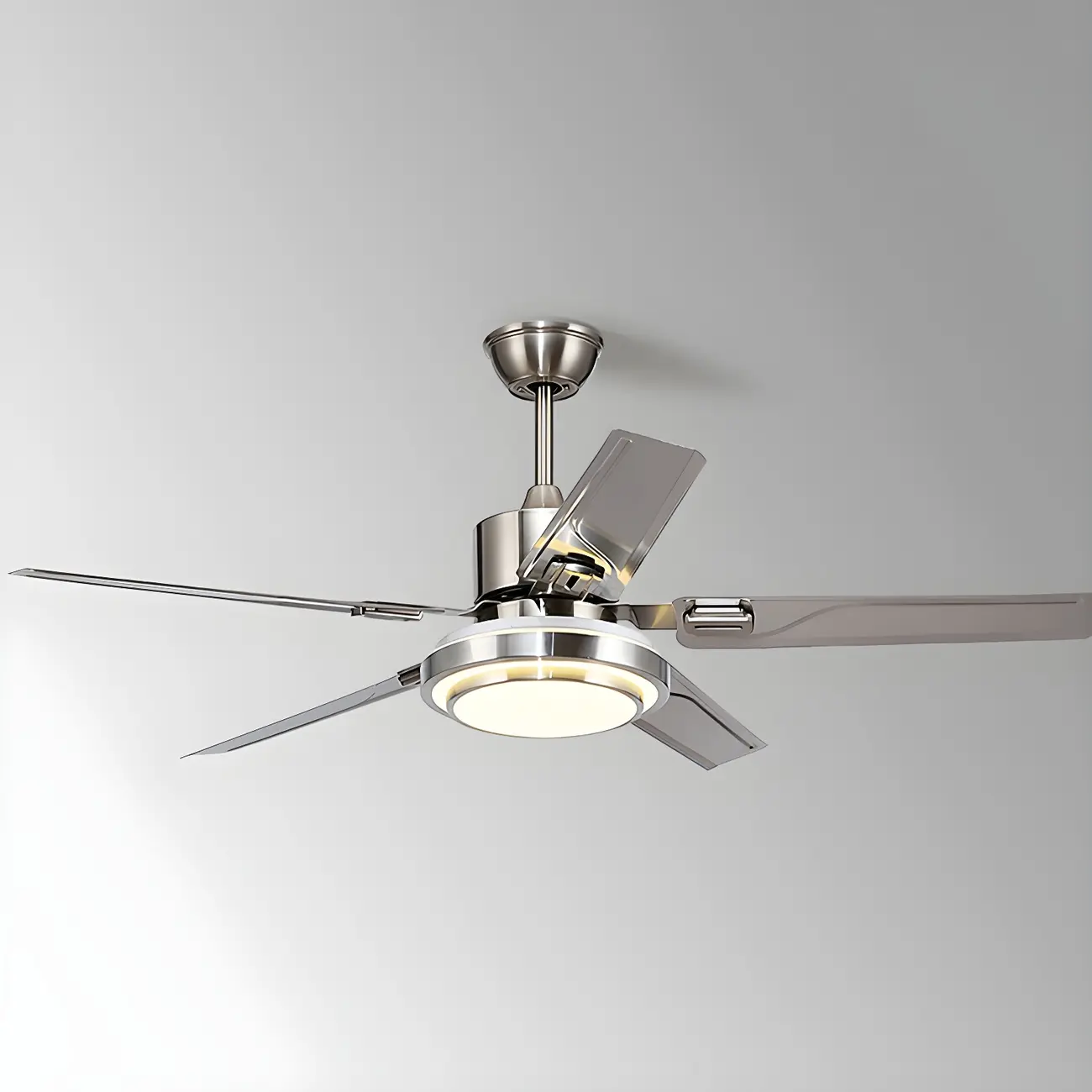 Modern Reversible Ceiling Fan with 3-Gear Light for Living Room | homeyfad