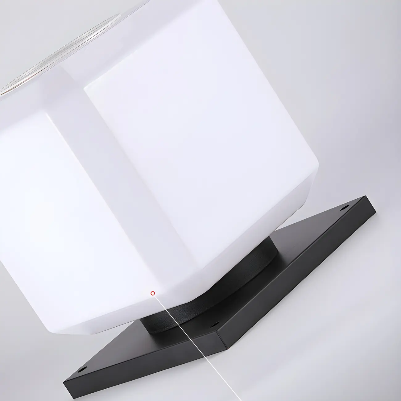 Solar White Simple Cube Post Cap Light Image - 11 | homeyfad