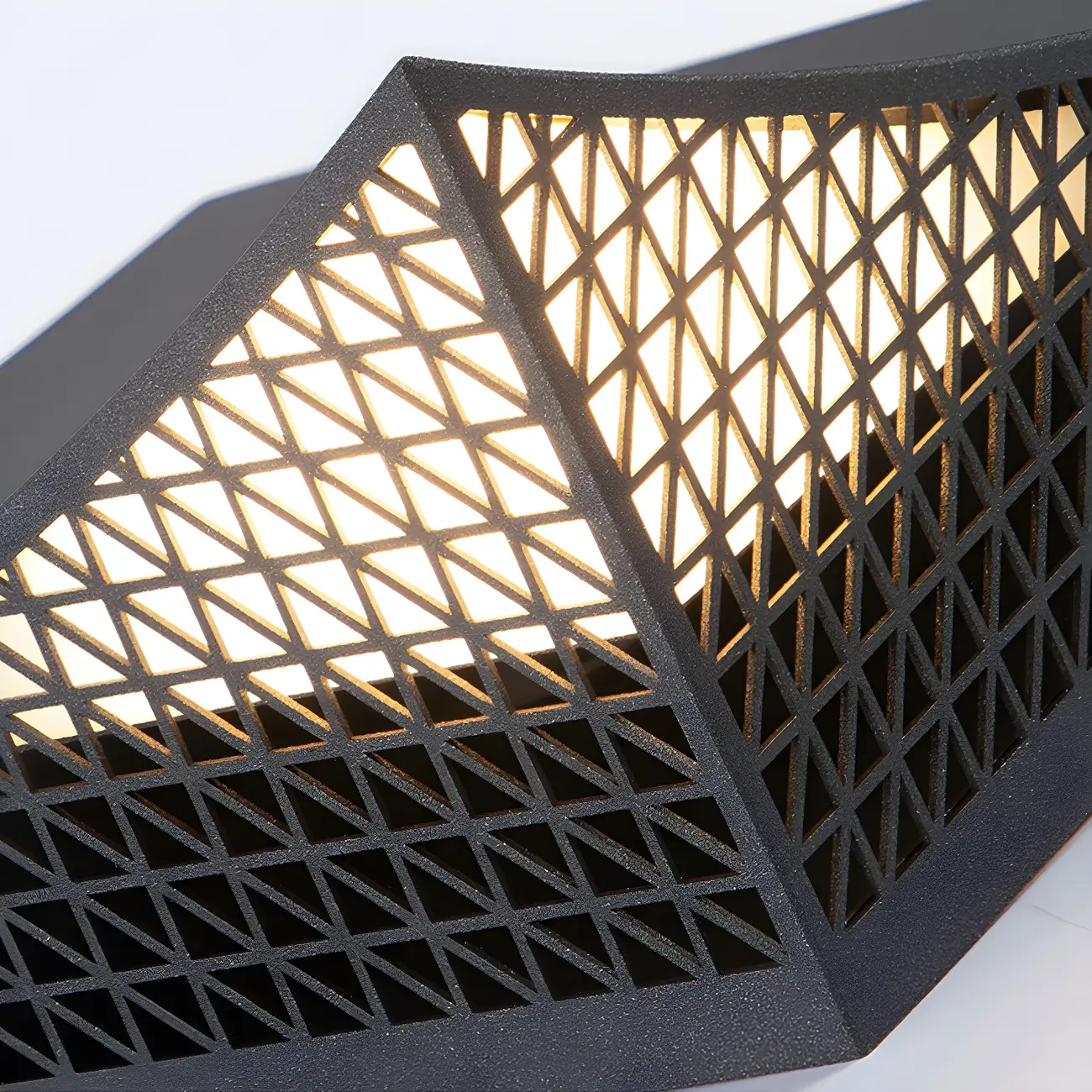 Designed Eave Simple Black Metal Post Cap Light Image - 10 | homeyfad