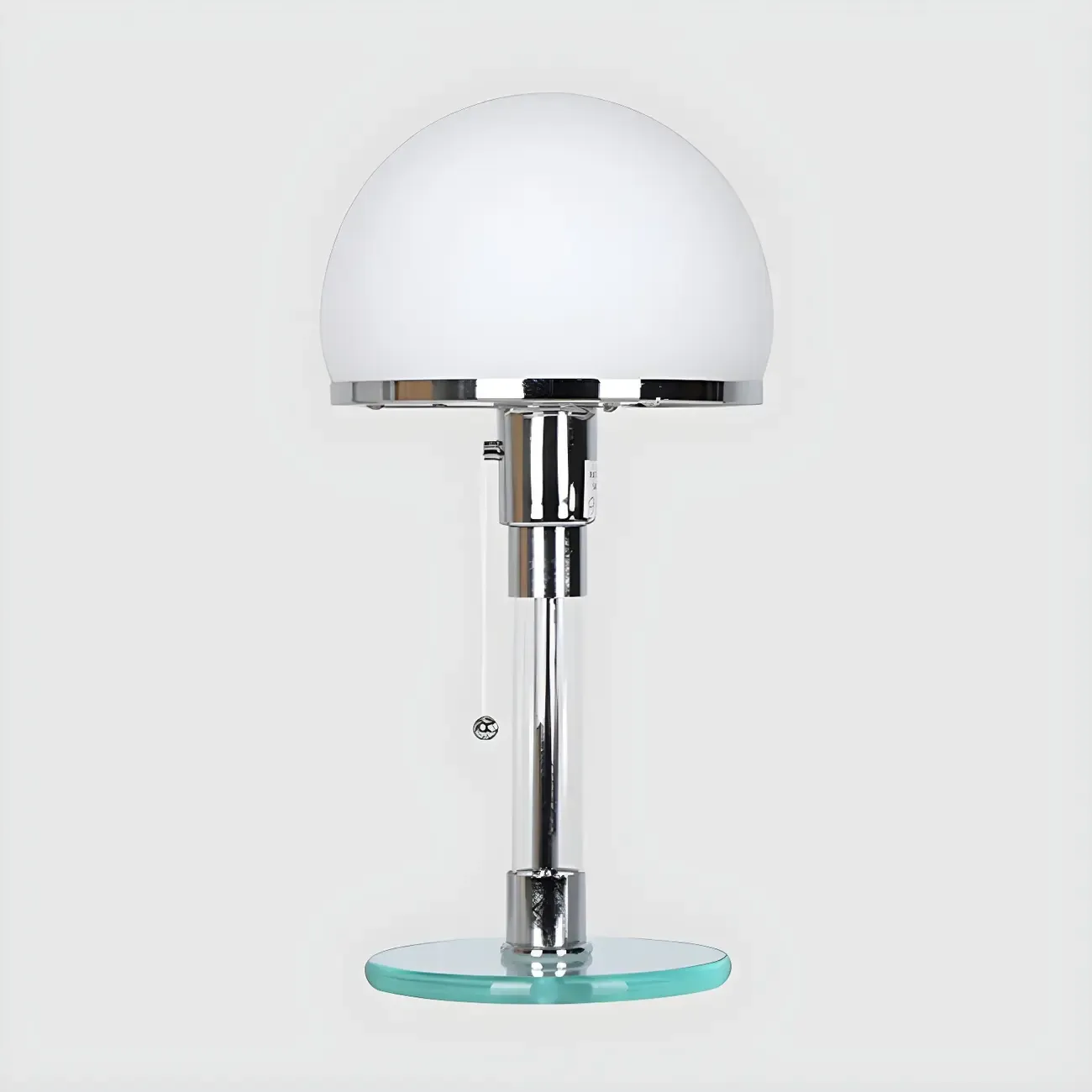Minimalist  Dome Task Table Lamp with Pull Chain Image - 7