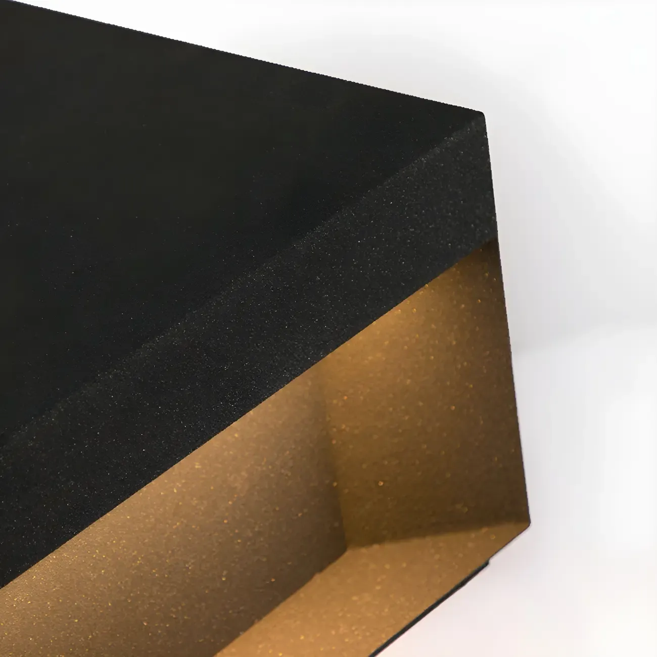 Square Solar Black Metal Post Cap Light Image - 10