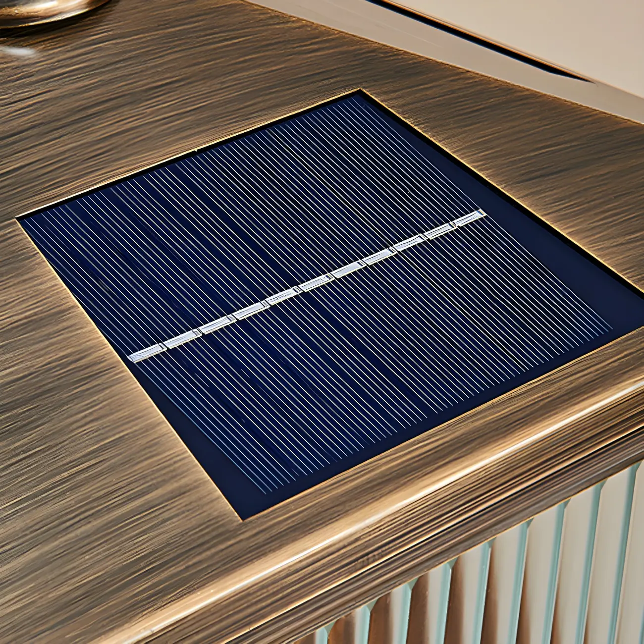 Outdoor Bronze Solar 3-Color LED Backyard Post Cap Light Image - 12 | homeyfad