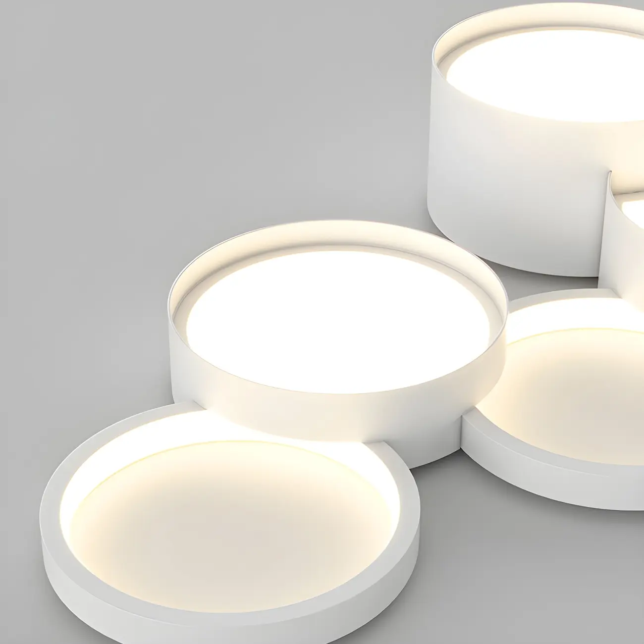 6/8-Light Modern White LED Pendant Light for Kitchen Image - 11 | homeyfad