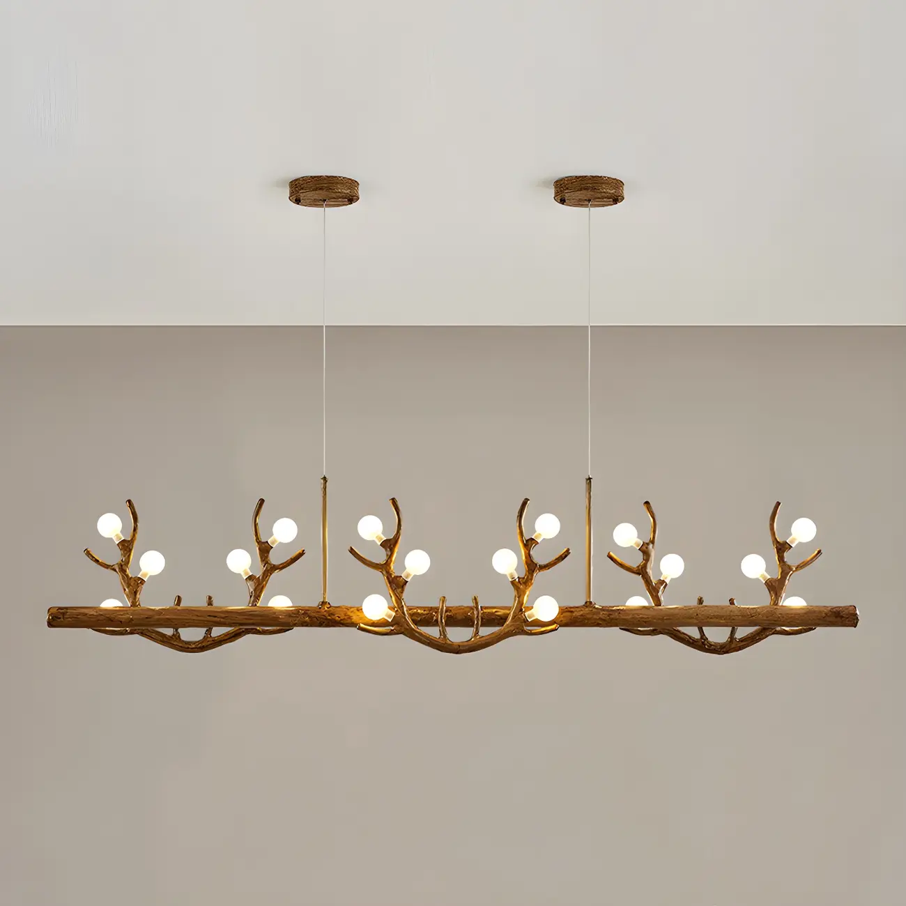 Nordic Antler Modern Island Pendant Light for Kitchen | homeyfad