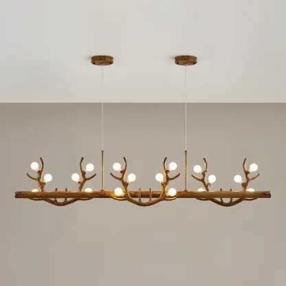 Nordic Antler Modern Island Pendant Light for Kitchen
